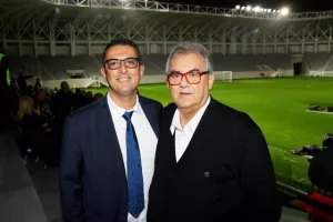 (ΦΩΤΟΣ/ΒΙΝΤΕΟΣ) Μεγάλη μέρα για τη Λεμεσό - Εγκαινιάστηκε το νέο γήπεδο/Εκεί το kerkida