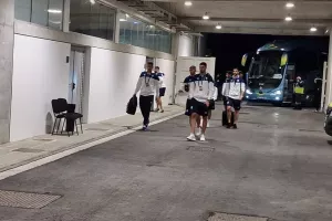 Η άφιξη της Εθνικής μας (Φώτος Kerkida)