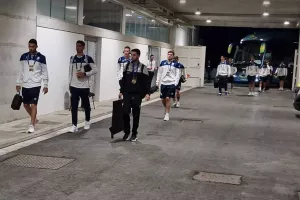 Η άφιξη της Εθνικής μας (Φώτος Kerkida)
