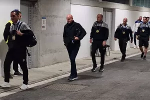 Η άφιξη της Εθνικής μας (Φώτος Kerkida)