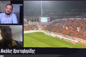 (ΣΤΟ ΠΕΤΑΛΟ) ''Έχει χρόνια να ζήσω έτσι παλμό στο γήπεδο, θέλω... γαλαζοκίτρινο Σατσιά!''