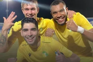 Η πανηγυρική φωτογραφία μετά το διπλό