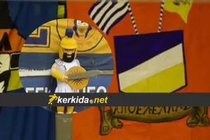 Η πρώτη εμφάνιση της μασκότ του ΑΠΟΕΛ - Ο "ΑΠΟΕΛάρας" o Έλληνας Μακεδόνας Στρατηγός! (φώτο)