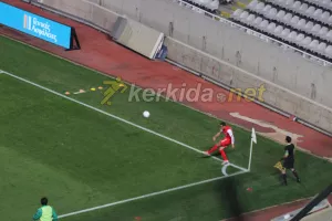 ΦΩΤΟΣ/To 1-0 του Ντορεγκαράι και ο πανηγυρισμός... καράτε στο σημαιάκι!