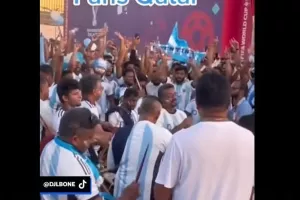 Ποδοσφαιρομάνα το Κατάρ 