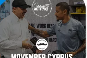 Πάφος: Επίσκεψη από το Movember Cyprus 