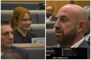 Η αγωνία του Εύμαιου στις 3 πιθανές, το χαμόγελο της Ουκρανής στο ζευγάρι ΑΕΚ-Ντνίπρο!