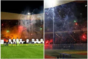 Εντυπωσιακή υποδοχή/ Έκαναν... τη νύχτα - μέρα! (Φώτος/Βίντεο)