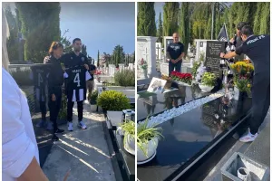 Αντιπροσωπεία του ΠΑΟΚ επισκέφθηκε τον τάφο του άτυχου Νάσου Κωνσταντίνου (Φώτος)