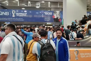 Εκπληκτική ατμόσφαιρα από τους Αργεντινούς λίγο πριν τον τελικό (βίντεο/φώτος)