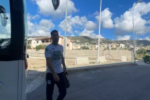 Στο γήπεδο ο Παναθηναϊκός (φώτος)
