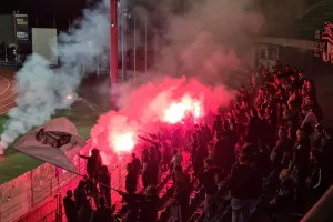Οι ΠΑΟΚτζήδες έκαναν... τη νύχτα - μέρα! (Φώτος/Βίντεο - Kerkida)