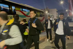 Η άφιξη του ΑΠΟΕΛ (φώτος kerkida)