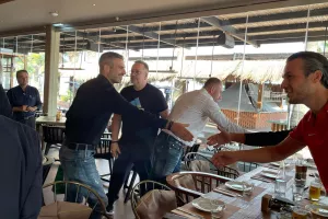 ΦΩΤΟΣ/Η Σαλαμίνα δεξιώθηκε Παναθηναϊκό-Εκεί το Kerkida