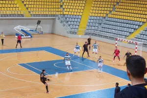 Οι Λέοντες... βρυχήθηκαν στο φούτσαλ- Εφτά στην Ομόνοια! (φώτος)