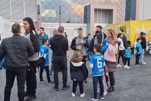 Η ιστορική μέρα του Απόλλωνα στο νέο γήπεδο (φώτος/βίντεο)