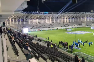 Η ιστορική μέρα του Απόλλωνα στο νέο γήπεδο (φώτος/βίντεο)