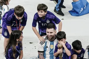 Μέσι με την οικογένεια