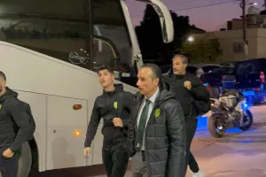 Η άφιξη της ΑΕΚ (φώτος)