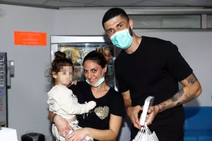 (ΦΩΤΟΣ) Η Ομόνοια στο Μακάρειο Νοσοκομείο 