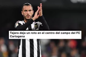 "Ο Tejera αφήνει μια τρύπα στη μεσαία γραμμή της FC Cartagena"
