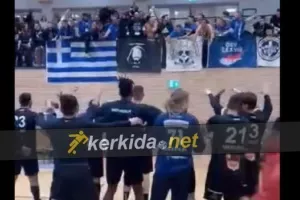 (ΒΙΝΤΕΟ) Sabbianco Ανόρθωση-Πάρτι με τους Μαχητές και "FAMAGUSTA!" μέσα στο Λουξεμβούργο