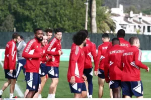 Ολυμπιακός: Χωρίς Γκάρι και Ανδρούτσο η προπόνηση, επέστρεψε ο Ντόι