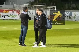 Ο Σατσιάς υποδέχθηκε Μακρίδη, Ελευθερίου (φώτος)