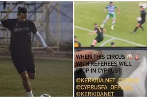 Οργισμένη αντίδραση/"Πότε θα σταματήσει αυτό το τσίρκο με τους διαιτητές στην Κύπρο;"