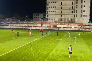 Νέα Σαλαμίνα - ΑΕΚ: Καθάρισε σε πέντε λεπτά και έπιασε κορυφή
