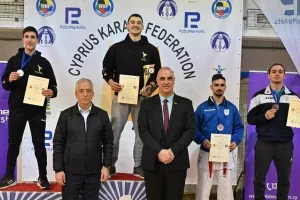 Στο Παγκύπριο Πρωτάθλημα Καράτε ο Κωστάκης Κουκκουλλής