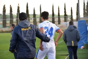 Κ19 ΑΠΟΕΛ - Νέα Σαλαμίνα (φώτος/Δήλωση κίπερ ΑΠΟΕΛ)