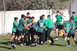 Κ15 Ολυμπιακός - Ακρίτας/Η νίκη-άνοδος και οι πανηγυρισμοί! (φωτορεπορτάζ)