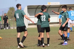 Κ15 Ολυμπιακός - Ακρίτας/Η νίκη-άνοδος και οι πανηγυρισμοί! (φωτορεπορτάζ)
