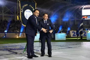 Εκοψαν κορδέλα οι πρόεδροι του Απόλλωνα (φώτος)