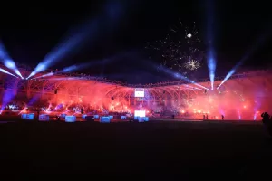 Η Θύρα 1 έκλεισε το event με εντυπωσιακό pyro show σε ολόκληρο το γήπεδο! (βίντεο/φώτος)
