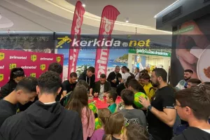 Το Xριστουγεννιάτικο event της ΑΕΚ (Φώτος - Kerkida)