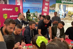 Το Xριστουγεννιάτικο event της ΑΕΚ (Φώτος - Kerkida)