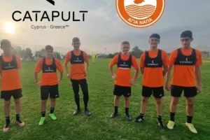 Η τεχνολογία «Catapult GPS System» στην Αγία Νάπα