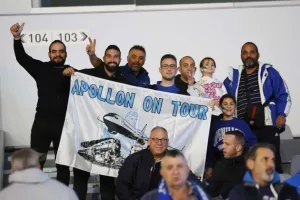 Η ιστορική μέρα του Απόλλωνα στο νέο γήπεδο (φώτος/βίντεο)
