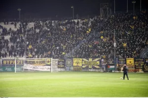 «Παρών» ο κόσμος της ΑΕΚ στη Ριζούπολη