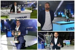 Ολες οι προσωπικότητες του Απόλλωνα που μετέφεραν τα τρόπαια στο νέο γήπεδο (φώτος)