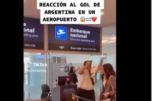 Τρέλα σε αεροδρόμιο της Αργεντινής! Τα άφησαν όλα στο γκολ/ΒΙΝΤΕΟ