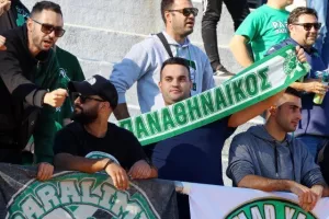 (ΦΩΤΟΣ/ΚΕΡΚΙΔΑ) Οι Παναθηναϊκοί στη Πέγεια 