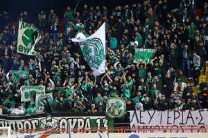 ΒΙΝΤΕΟ kerkida: Σήκωσαν στο πόδι το "Αμμόχωστος" οι Παναθηναϊκοί 