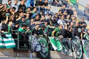 (ΦΩΤΟΣ/ΚΕΡΚΙΔΑ) Οι Παναθηναϊκοί στη Πέγεια 