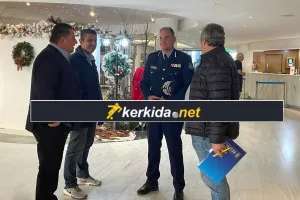 Έφτασε στο ξενοδοχείο ο Αρχηγός της Αστυνομίας 