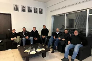 Κοπή βασιλόπιτας με... τυχερό  τον Ζευκή (φώτος)