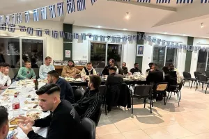 Κοπή βασιλόπιτας με... τυχερό  τον Ζευκή (φώτος)