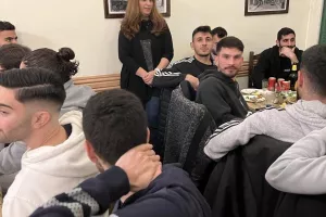 Έκοψαν... βασιλόπιτα (φώτος)